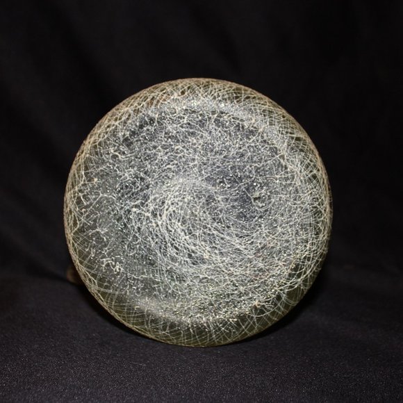 Vntg MCM Color Craft Green Spaghetti String Rubber Coated Drizzle Pitcher 2 Qt - Picture 5 of 6